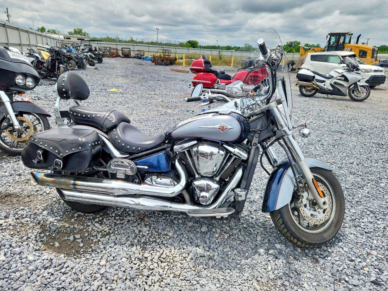 2008 Kawasaki VN2000 VIN JKBVNMJ178A000644 COPART salvage auction — Front End, AL - CERT OF TITLE-SALVAGE TITLE, sold $1,350 on 2026-07-02 (photo 1)