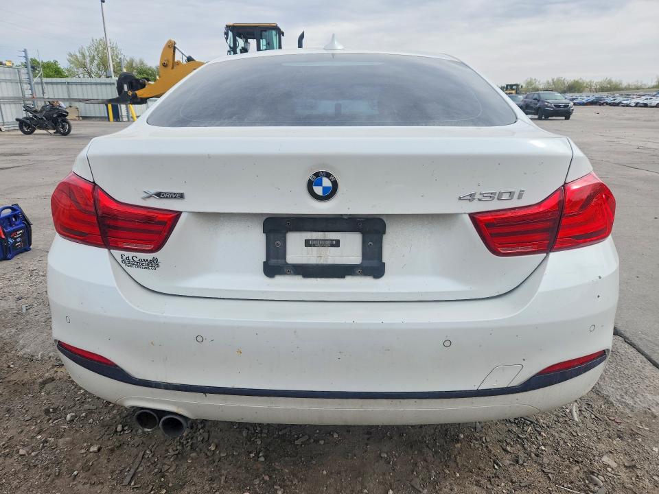 2018 BMW 4er VIN WBA4J3C59JBG90960 COPART salvage auction — SIDE, CO - PUBLIC - SALVAGE TITLE, sold $2,450 on 2026-07-27 (photo 6)