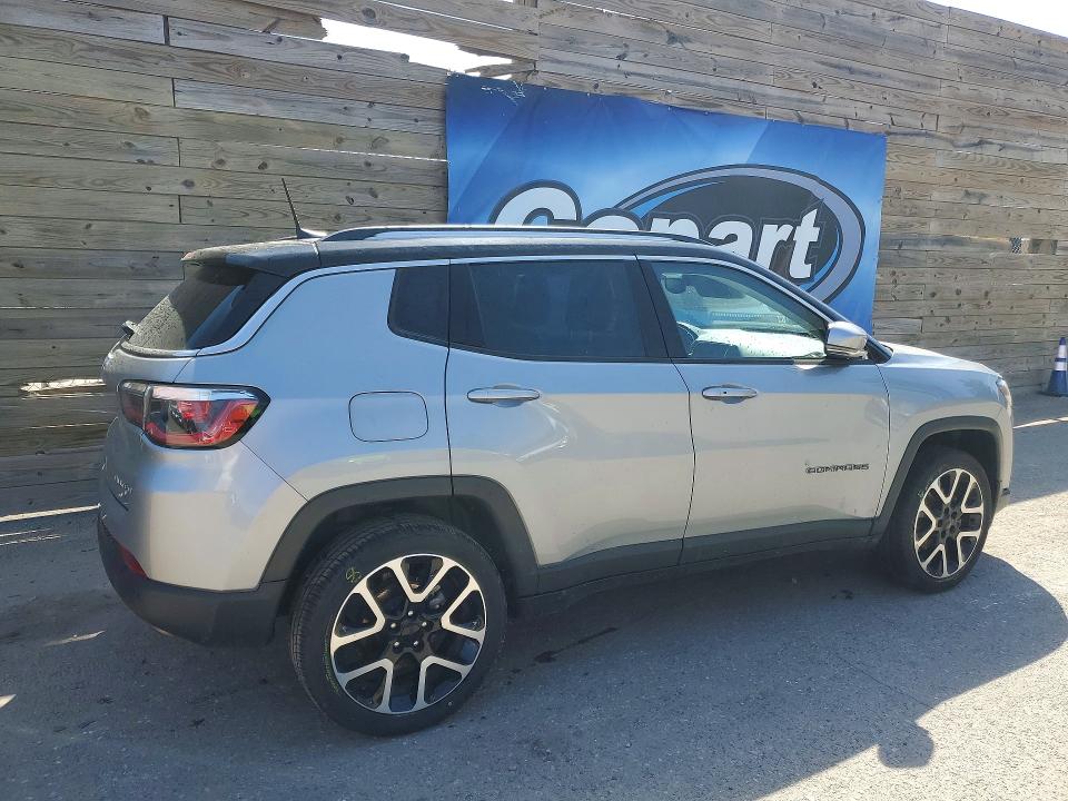 2021 Jeep Compass VIN 3C4NJDCB8MT602029 COPART salvage auction — FRONT END, Mn - Certificate Of Title, sold $9,000 on 2026-07-02 (photo 3)