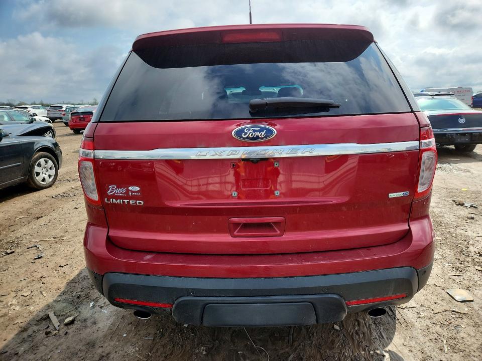 2013 Ford Explorer VIN 1FM5K8F85DGA61977 COPART salvage auction — SIDE, Il - Salvage Certificate, sold $2,000 on 2026-07-09 (photo 6)