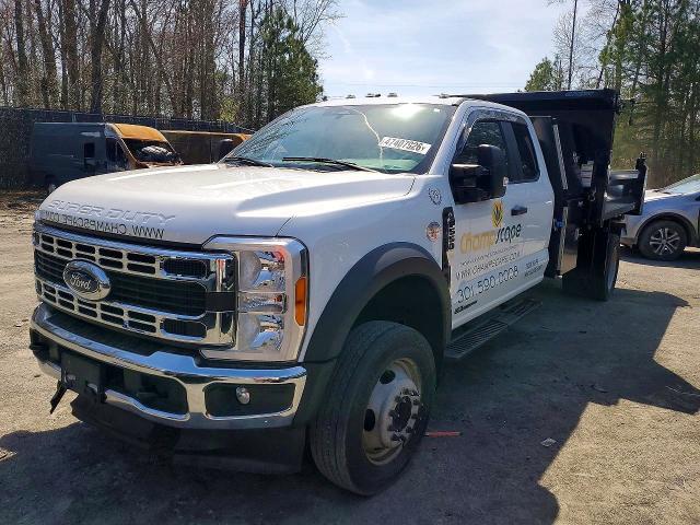 2023 Ford F550 VIN 1FD0X5HT2PED63318 COPART salvage auction — FRONT END, Md - Cert Of Salvage < 75% Damage, sold $27,500 on 2026-07-29 (photo 1)