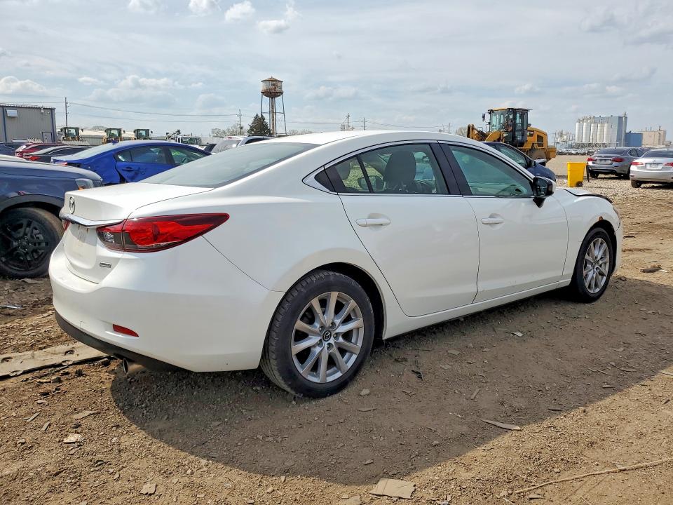 2014 Mazda 6 VIN JM1GJ1U61E1142942 COPART salvage auction — FRONT END, IL - SALVAGE CERTIFICATE, sold $1,200 on 2026-07-17 (photo 3)