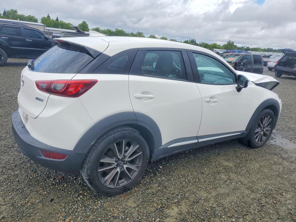 2017 Mazda Cx-3 VIN JM1DKFD79H0166230 COPART salvage auction — FRONT END, Ca - Salvage Certificate, sold $2,600 on 2026-07-09 (photo 3)