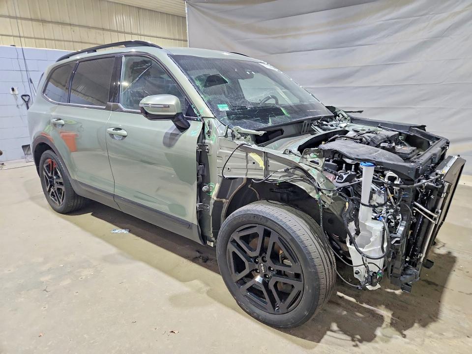 2024 Kia Telluride VIN 5XYP5DGC4RG453276 COPART salvage auction — FRONT END, Nh - Cert Of Title-Salvage, sold $4,100 on 2026-07-21 (photo 4)