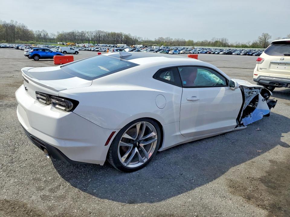 2021 Chevrolet Camaro VIN 1G1FB1RS3M0119691 COPART salvage auction — FRONT END, Mi - Certificate Of Title, sold $11,900 on 2026-07-03 (photo 3)