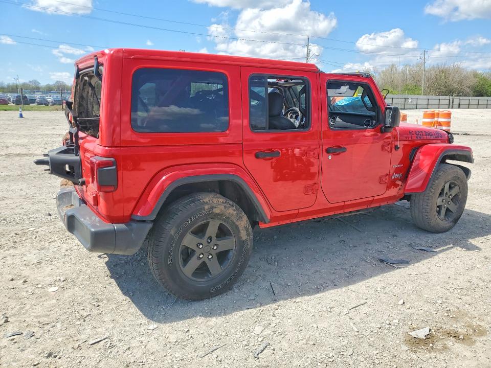 2018 Jeep Wrangler / VIN 1C4HJXEN9JW192014 COPART salvage auction — WATER/FLOOD, In - Cert Of Title-Salvage Flood, sold $6,100 on 2026-07-02 (photo 3)