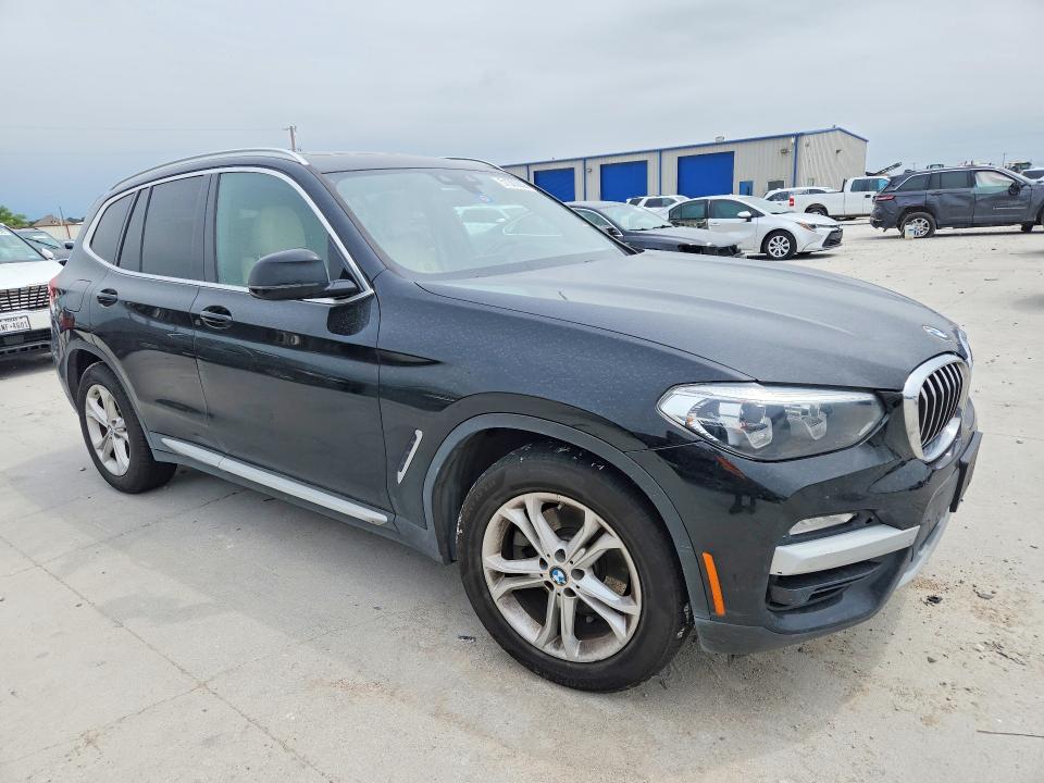 2019 BMW X3 VIN 5UXTR7C54KLF29425 COPART salvage auction — SIDE, Tx - Salvage Vehicle Title, sold $6,800 on 2026-07-07 (photo 4)
