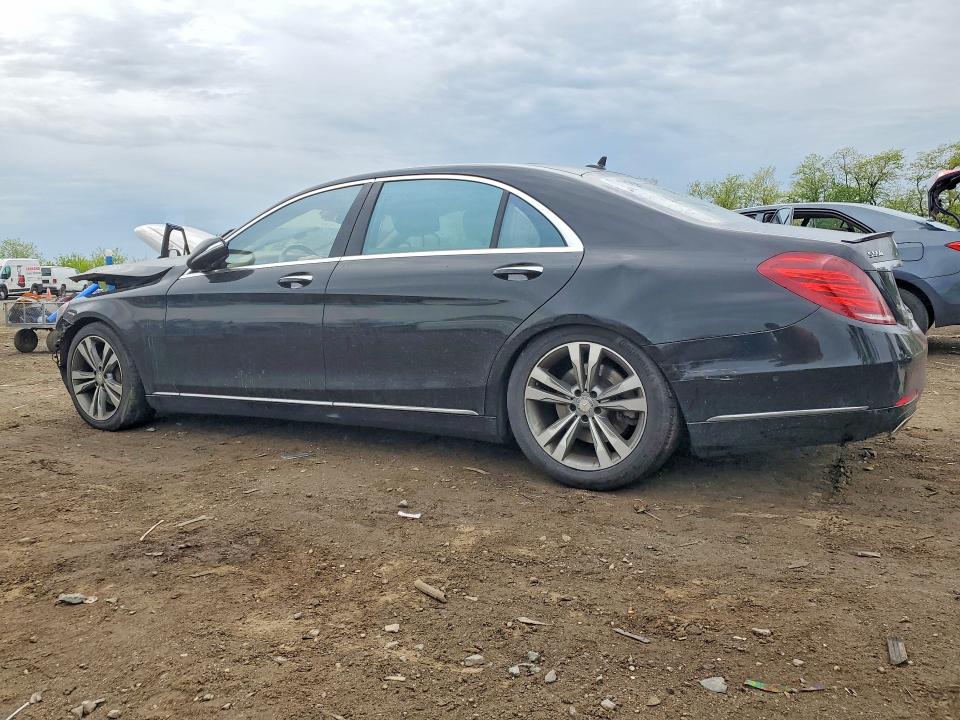 2016 Mercedes-benz S-klasse VIN WDDUG8FB5GA226016 COPART salvage auction — FRONT END, Md - Cert Of Salvage > 75% Damage, sold $3,050 on 2026-07-14 (photo 2)