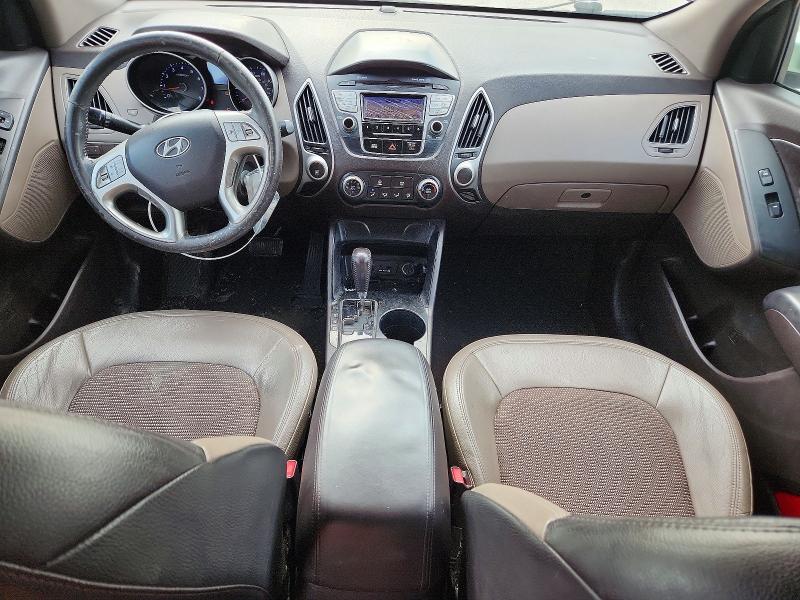 2012 Hyundai Tucson VIN KM8JU3AC8CU424411 COPART salvage auction — REAR END, TX, sold $1,750 on 2026-07-17 (photo 8)