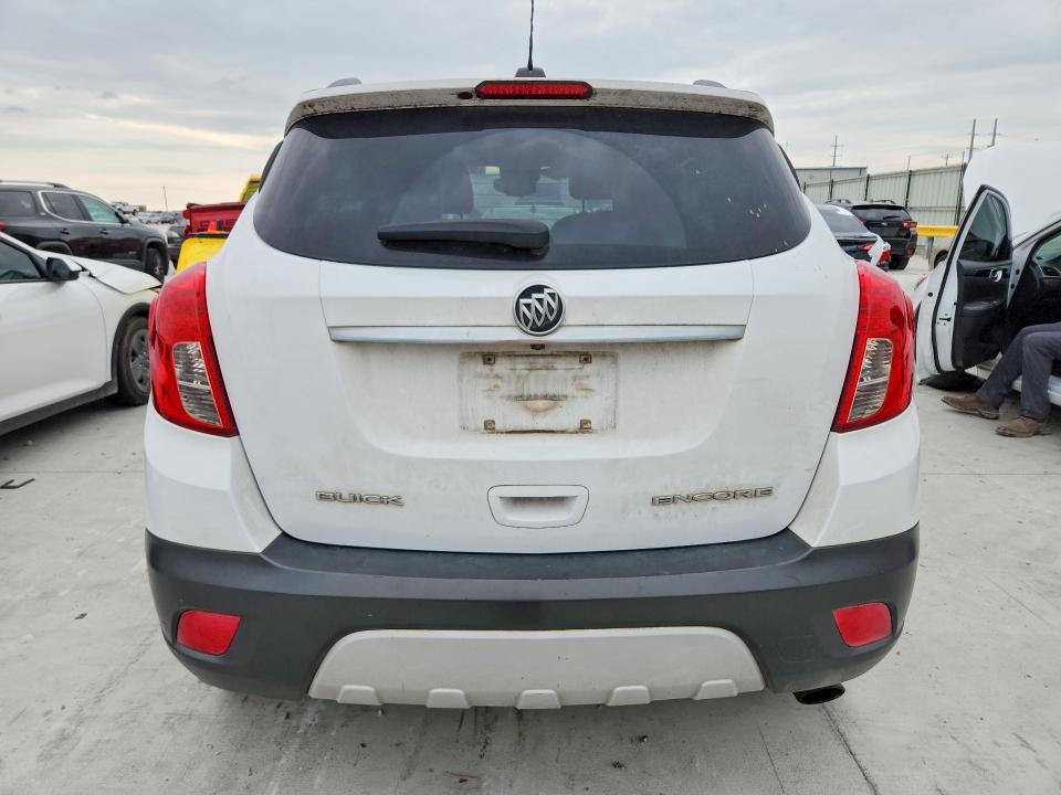 2016 Buick Encore VIN KL4CJCSB0GB546056 COPART salvage auction — FRONT END, Tx - Salvage Vehicle Title, sold $150 on 2026-07-28 (photo 6)