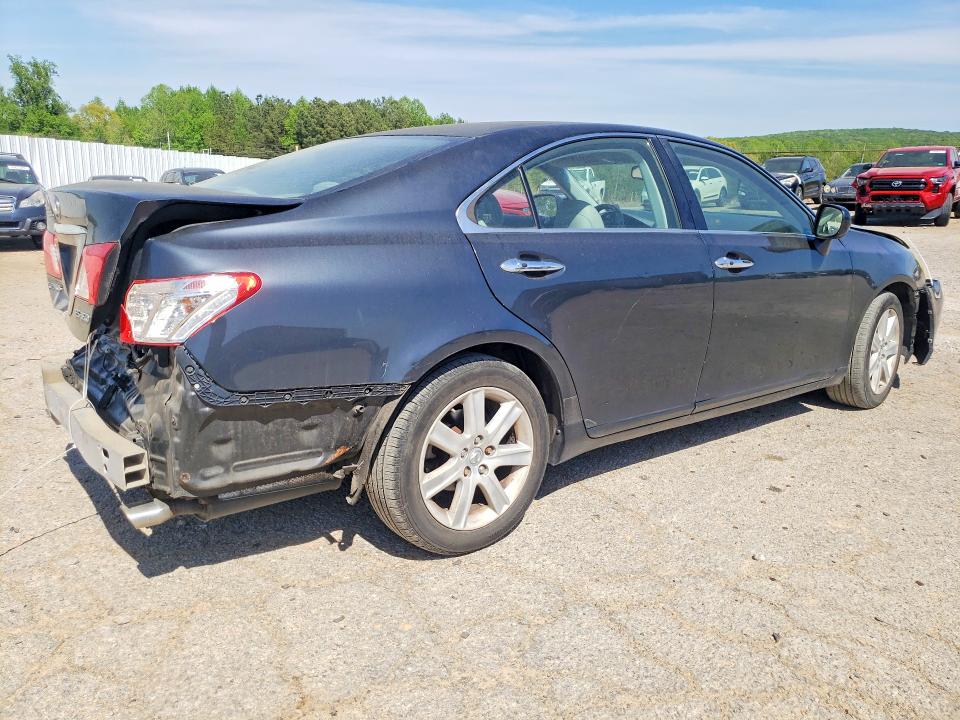 2007 Lexus Es 350 VIN JTHBJ46G472050317 COPART salvage auction — FRONT END, Va - Cert Of Title - Salvage, sold $750 on 2026-07-06 (photo 3)