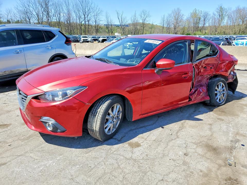 2014 Mazda 3 VIN 3MZBM1V77EM118783 COPART salvage auction — SIDE, Salvage Title, sold $650 on 2026-07-09 (photo 1)