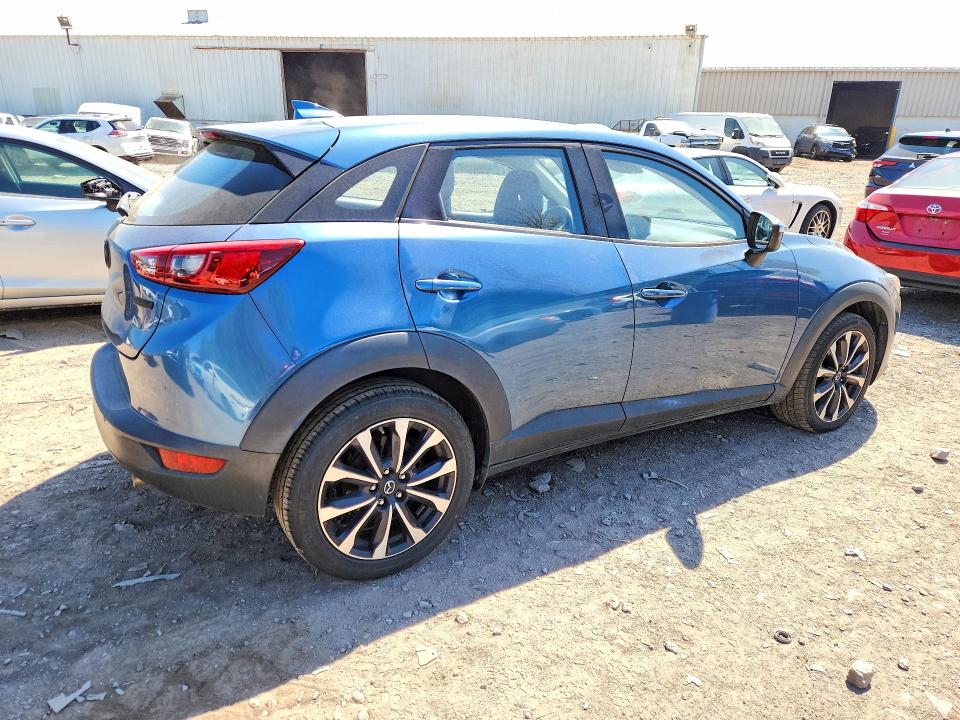 2019 Mazda Cx-3 VIN JM1DKFC71K0403186 COPART salvage auction — SIDE, PA - CERT OF TITLE, sold $5,800 on 2026-07-27 (photo 3)