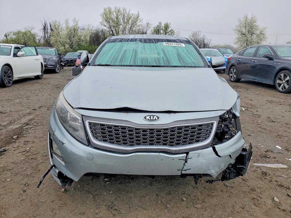 2015 Kia Optima hybrid VIN KNAGM4AD2F5081622 COPART salvage auction — FRONT END, Md - Cert Of Salvage > 75% Damage, sold $875 on 2026-07-02 (photo 5)