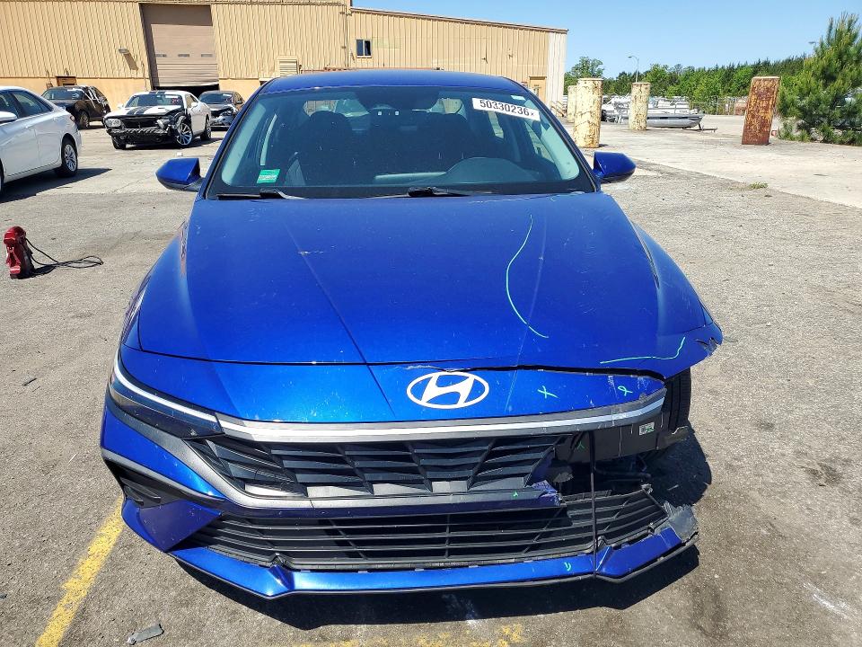 2024 Hyundai Elantra VIN KMHLL4DG4RU828797 COPART salvage auction — FRONT END, Sc - Certificate Of Title, sold $175 on 2026-07-31 (photo 5)