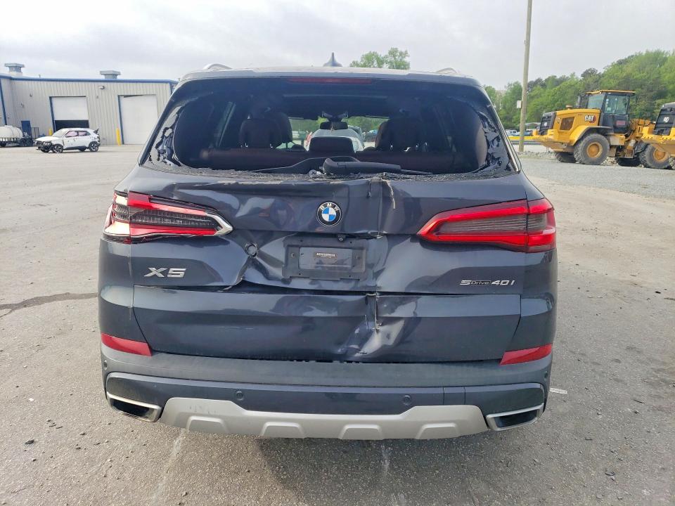 2020 BMW X5 VIN 5UXCR4C05LLT18929 COPART salvage auction — REAR END, Nc - Salvage Certificate Of Title, sold $5,200 on 2026-07-30 (photo 6)