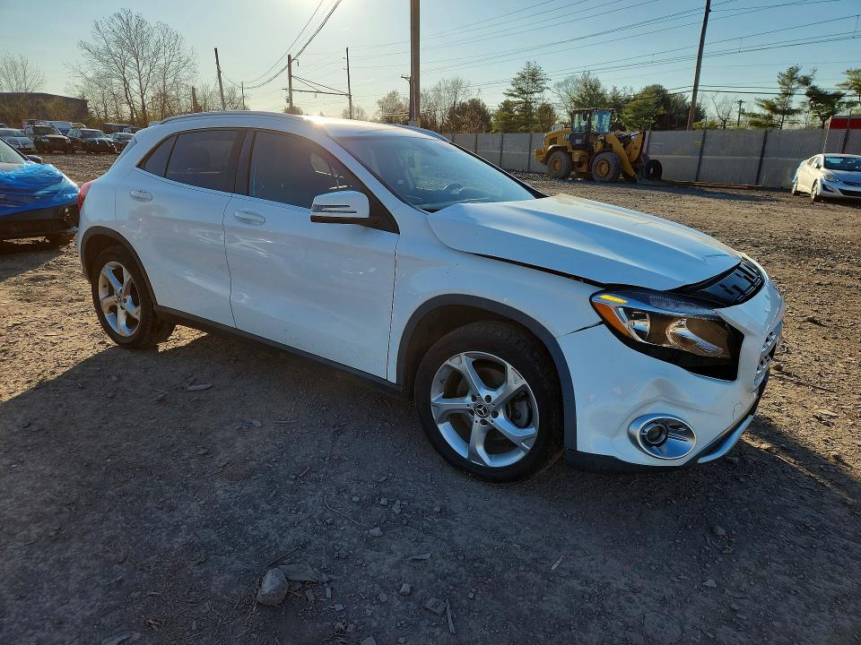 2019 Mercedes-benz Gla-klasse VIN WDCTG4GB4KJ586961 COPART salvage auction — FRONT END, Pa - Certificate Of Salvage, sold $3,850 on 2026-07-02 (photo 4)