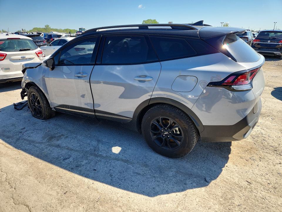2023 Kia Sportage VIN 5XYK7CAF2PG073013 COPART salvage auction — FRONT END, IN - CERT OF TITLE-SALVAGE TITLE, sold $7,200 on 2026-07-31 (photo 2)