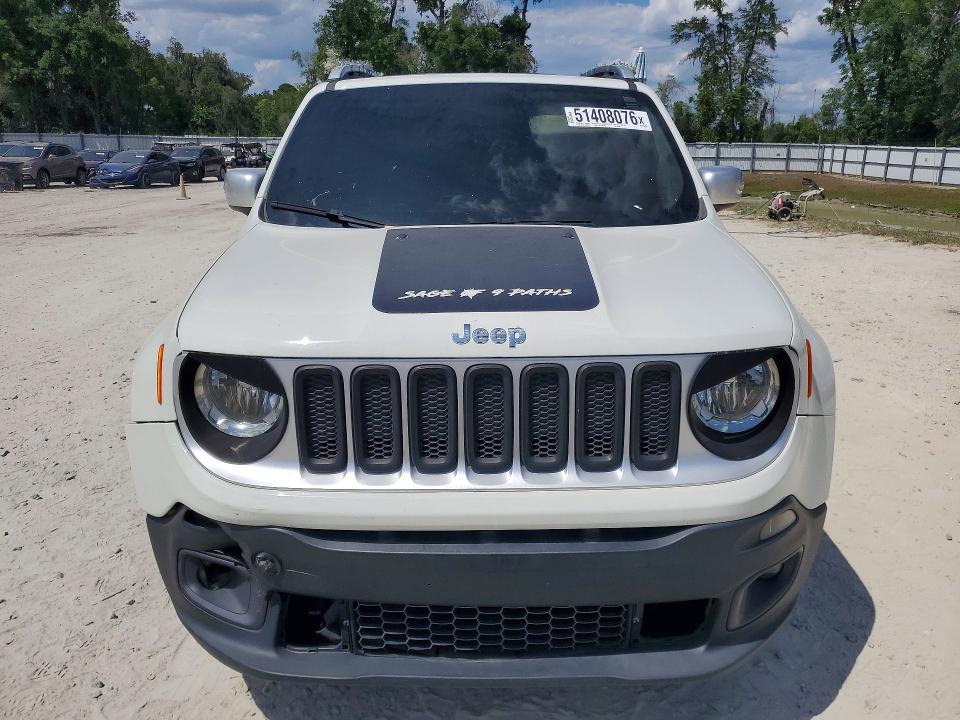 2016 Jeep Renegade VIN ZACCJBDT4GPC67866 COPART salvage auction — REAR END, Ga - Cert Of Title-Salvage, sold $1,850 on 2026-07-14 (photo 5)