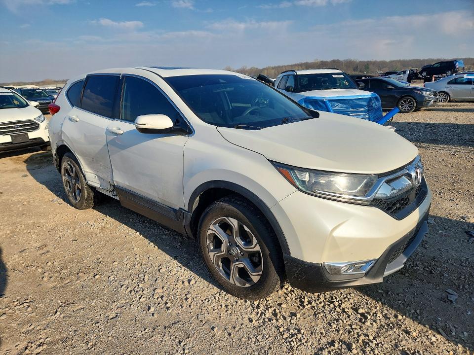 2018 Honda Cr-v VIN 2HKRW2H52JH607300 COPART salvage auction — SIDE, Ks - Cert Of Title-Salvage, sold $6,800 on 2026-07-02 (photo 4)