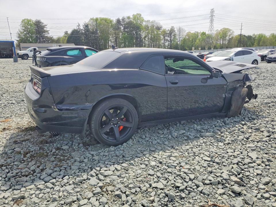 2017 Dodge Challenger VIN 2C3CDZC99HH635715 COPART salvage auction — FRONT END, Nc - Salvage Certificate Of Title, sold $11,200 on 2026-07-29 (photo 3)