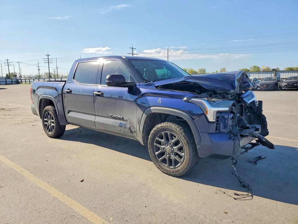 2022 Toyota Tundra VIN 5TFLA5DB0NX025305 COPART salvage auction — FRONT END, Id - Salvage Certificate Of Title, sold $14,000 on 2026-07-09 (photo 4)