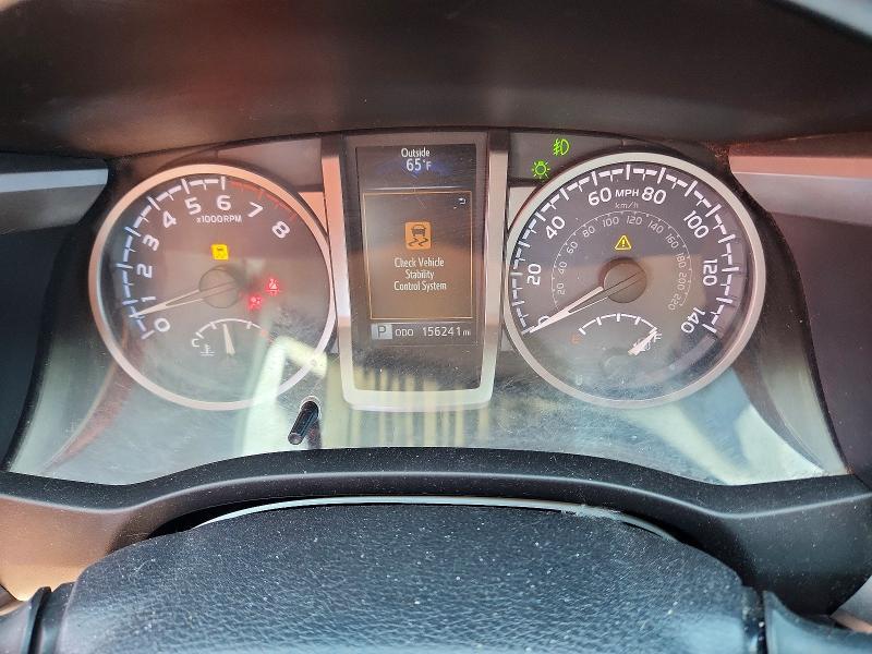 2017 Toyota Tacoma VIN 5TFAZ5CN8HX022877 COPART salvage auction — FRONT END, Nc - Salvage Certificate Of Title, sold $7,800 on 2026-07-06 (photo 9)