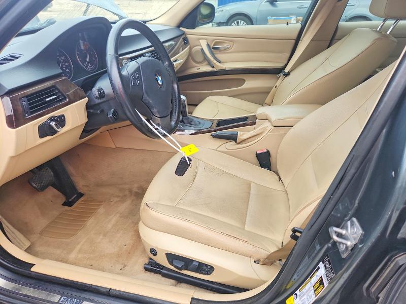 2009 BMW 3 series VIN WBAPK53569A643292 COPART salvage auction — FRONT END, FL - CERT OF TITLE SLVG REBUILDABLE, sold $125 on 2026-07-31 (photo 7)