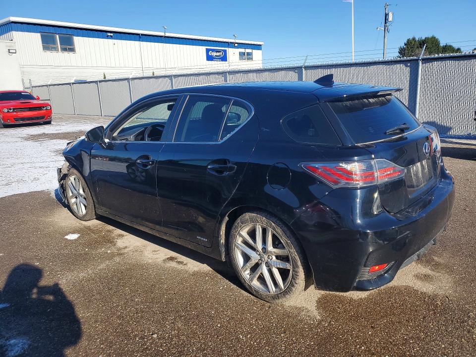 2017 Lexus Ct VIN JTHKD5BHXH2281381 COPART salvage auction — FRONT END, Salvage Title, sold $5,100 on 2026-07-14 (photo 2)