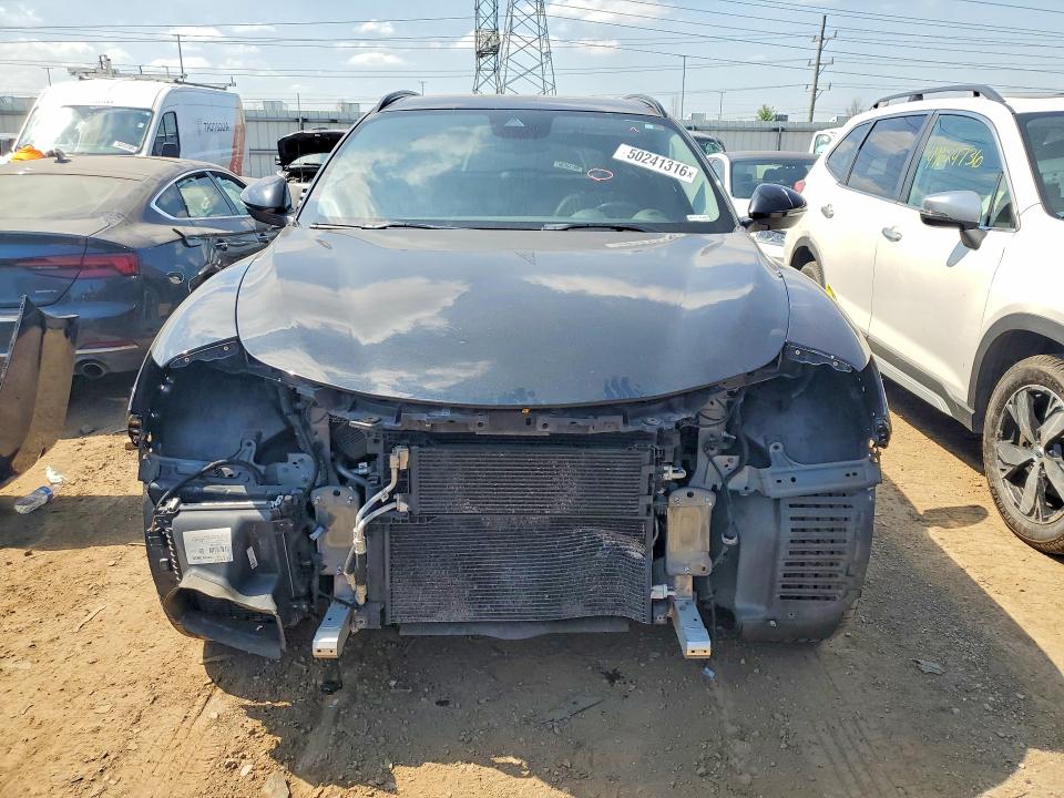 2018 Alfa romeo Stelvio VIN ZASFAKPN4J7B71533 COPART salvage auction — FRONT END, Il - Salvage Certificate, sold $1,850 on 2026-07-07 (photo 5)