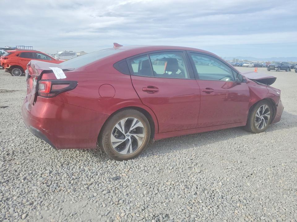 2025 Subaru LEGACY VIN 4S3BWAF62S3010474 COPART salvage auction — FRONT END, ID - SALVAGE CERTIFICATE OF TITLE, sold $3,350 on 2026-07-09 (photo 3)