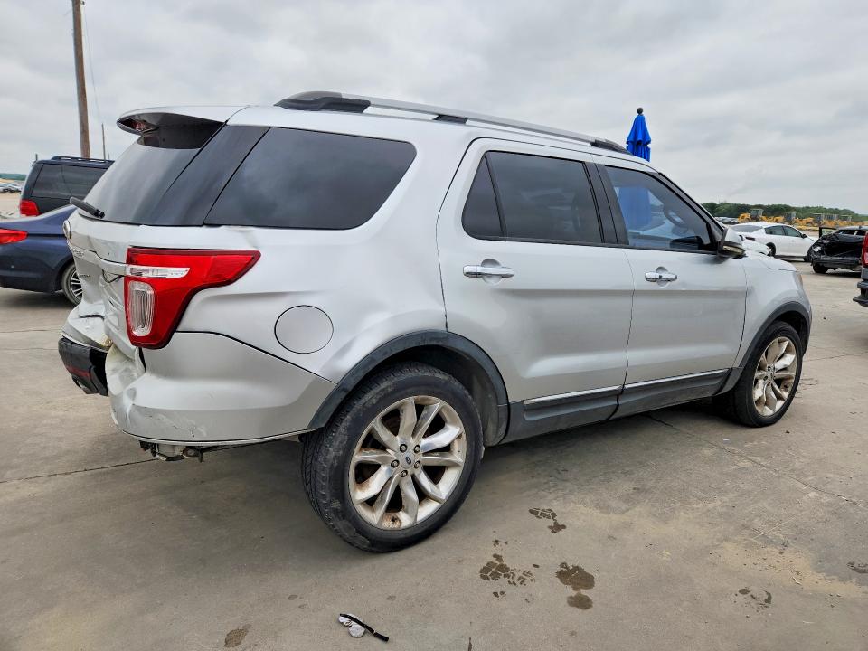 2013 Ford Explorer VIN 1FM5K8F84DGA51764 COPART salvage auction — REAR END, Tx - Salvage Vehicle Title, sold $1,900 on 2026-07-09 (photo 3)