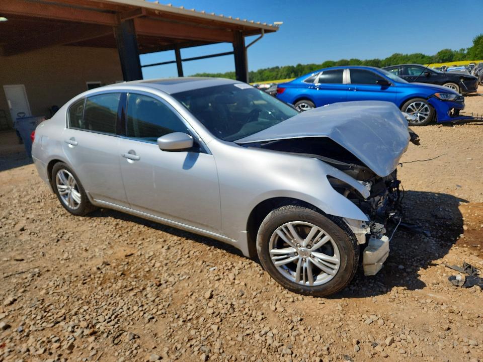 2010 Infiniti G VIN JN1CV6AR8AM459708 COPART salvage auction — FRONT END, Al - Cert Of Title-Salvage Title, sold $200 on 2026-07-15 (photo 4)