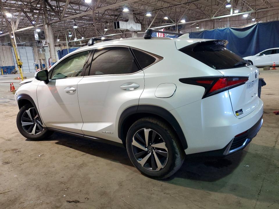 2020 Lexus Nx VIN JTJGJRDZ6L5003501 COPART salvage auction — FRONT END, Mi - Certificate Of Title, sold $9,300 on 2026-07-14 (photo 2)
