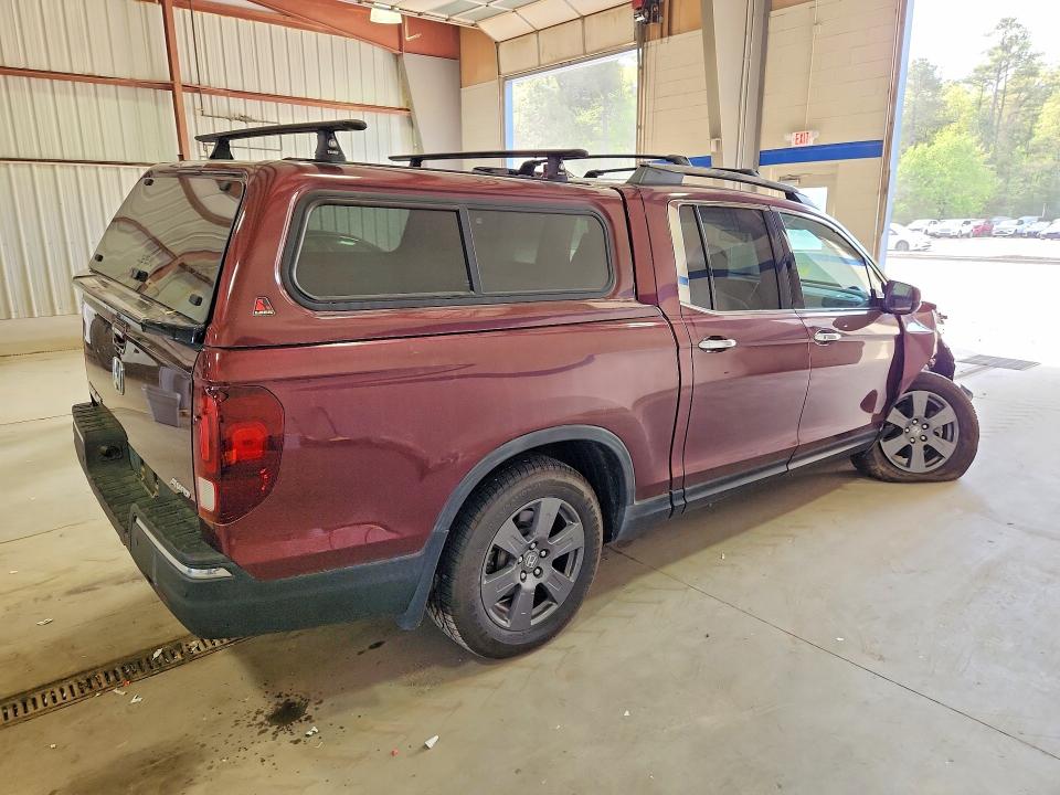 2020 Honda Ridgeline VIN 5FPYK3F7XLB003455 COPART salvage auction — FRONT END, Va - Cert Of Title - Salvage, sold $7,600 on 2026-08-14 (photo 3)