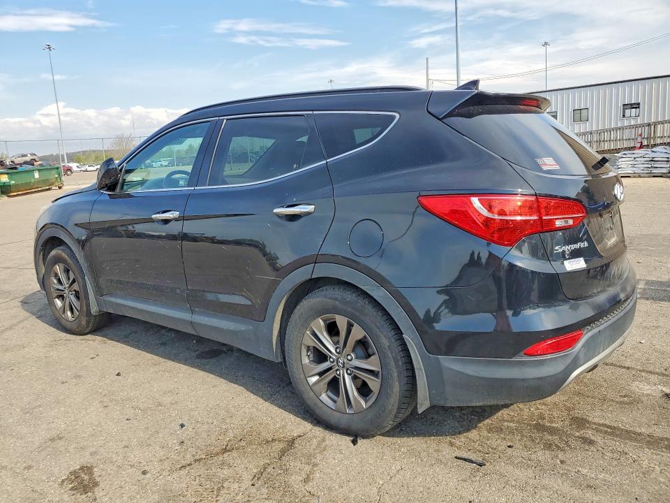 2013 Hyundai Santa fe VIN 5XYZUDLB5DG022074 COPART salvage auction — FRONT END, Oh - Cert Of Title-Salvage, sold $1,350 on 2026-07-08 (photo 2)