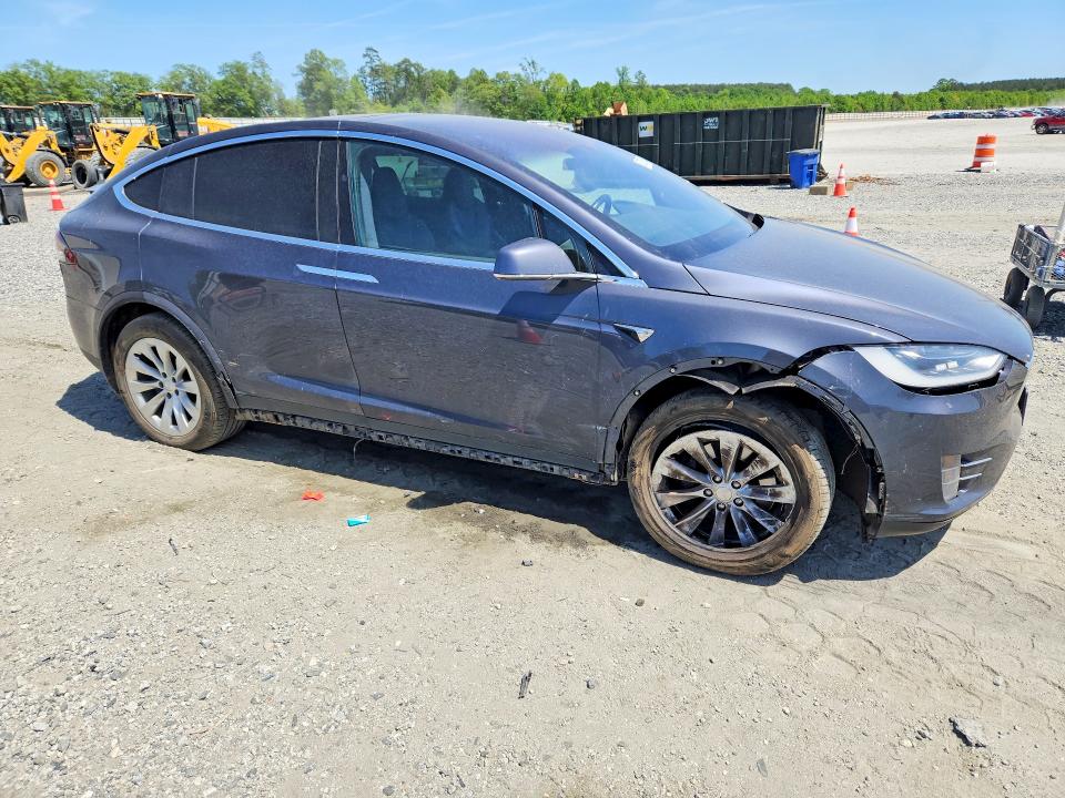 2018 Tesla Model x VIN 5YJXCAE22JF138437 COPART salvage auction — FRONT END, Sc - Cert Of Title-Salvage, sold $11,400 on 2026-07-27 (photo 4)