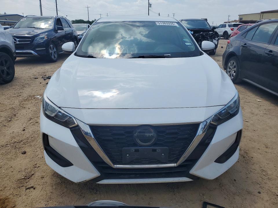 2020 Nissan Sentra VIN 3N1AB8CVXLY257426 COPART salvage auction — REAR END, Tx - Salvage Vehicle Title, sold $4,100 on 2026-07-09 (photo 5)