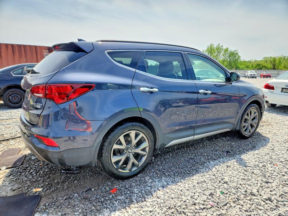 2017 Hyundai Santa fe VIN 5XYZWDLA3HG410962 COPART salvage auction — FRONT END, Al - Cert Of Title-Salvage Title, sold $225 on 2026-07-21 (photo 3)