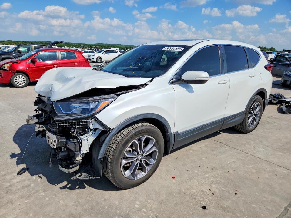 2022 Honda Cr-v VIN 7FARW1H84NE015331 COPART salvage auction — FRONT END, Tx - Certificate Of Title, sold $7,300 on 2026-07-09 (photo 1)