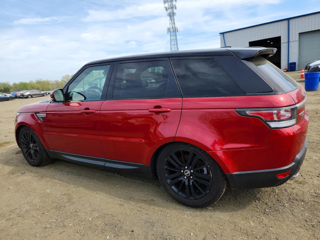 2015 Land Rover Range Rover Sport VIN SALWR2VFXFA507640 COPART salvage auction — Mechanical, IN - CERTIFICATE OF TITLE, sold $2,650 on 2026-04-29 (photo 2)