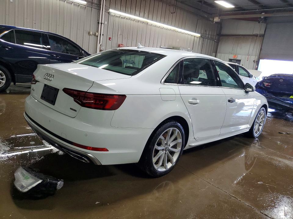 2019 Audi A4 VIN WAUENAF48KN006235 COPART salvage auction — SIDE, IL - SALVAGE CERTIFICATE, sold $6,200 on 2026-07-07 (photo 3)