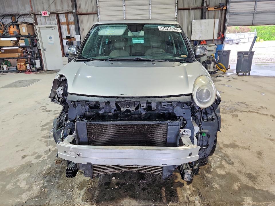 2014 Fiat 500 VIN ZFBCFACH8EZ009330 COPART salvage auction — FRONT END, Mo - Salvage Certificate Of Title, sold $100 on 2026-07-13 (photo 5)