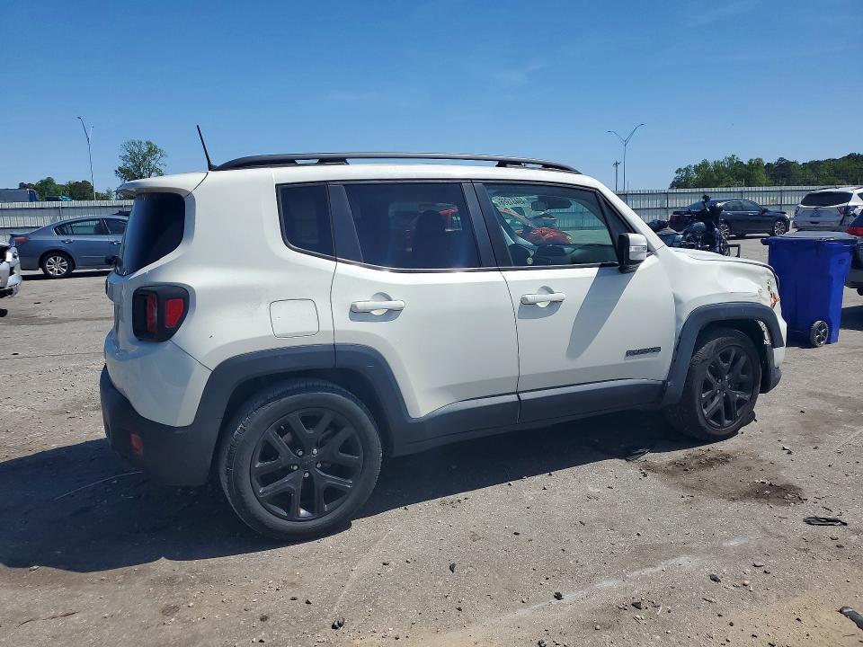 2019 Jeep Renegade VIN ZACNJABB6KPJ75015 COPART salvage auction — FRONT END, Nc - Salvage Certificate Of Title, sold $300 on 2026-07-16 (photo 3)