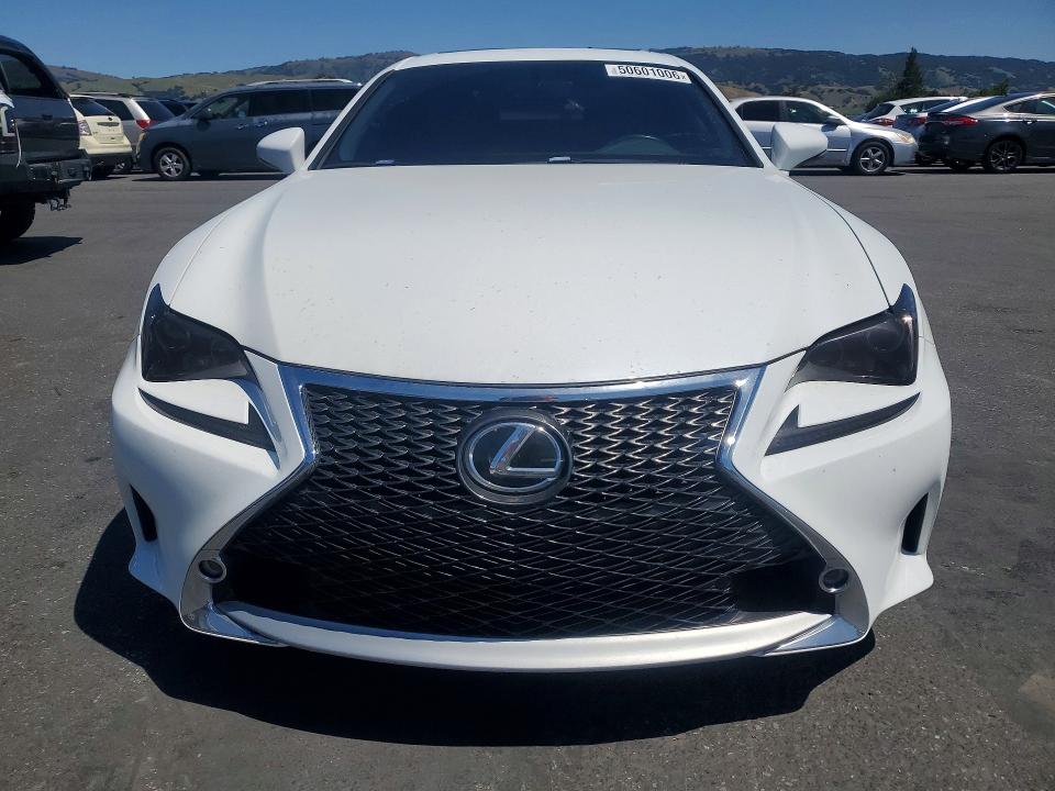 2015 Lexus Rc 350 VIN JTHHE5BC4F5009917 COPART salvage auction — VANDALISM, CA - SALVAGE CERTIFICATE, sold $11,300 on 2026-07-21 (photo 5)