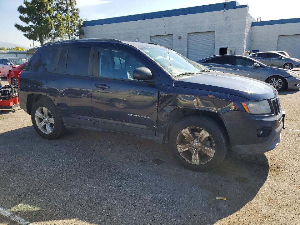 2016 Jeep VIN 1C4NJDBBXGD638204 COPART salvage auction — SIDE, Ca - Salvage Certificate, sold $1,050 on 2026-07-02 (photo 4)