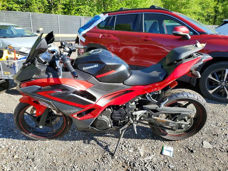 2025 Kawasaki Zx VIN ML5EXGG19SDA42734 COPART salvage auction — FRONT END, Md - Cert Of Salvage > 75% Damage, sold $35 on 2026-07-09 (photo 3)