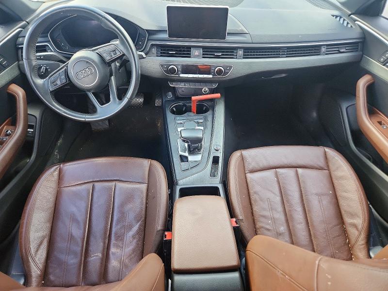 2018 Audi A4 VIN WAUKMAF4XJA219831 COPART salvage auction — REAR END, Ms - Certificate Of Title, sold $3,650 on 2026-07-10 (photo 8)