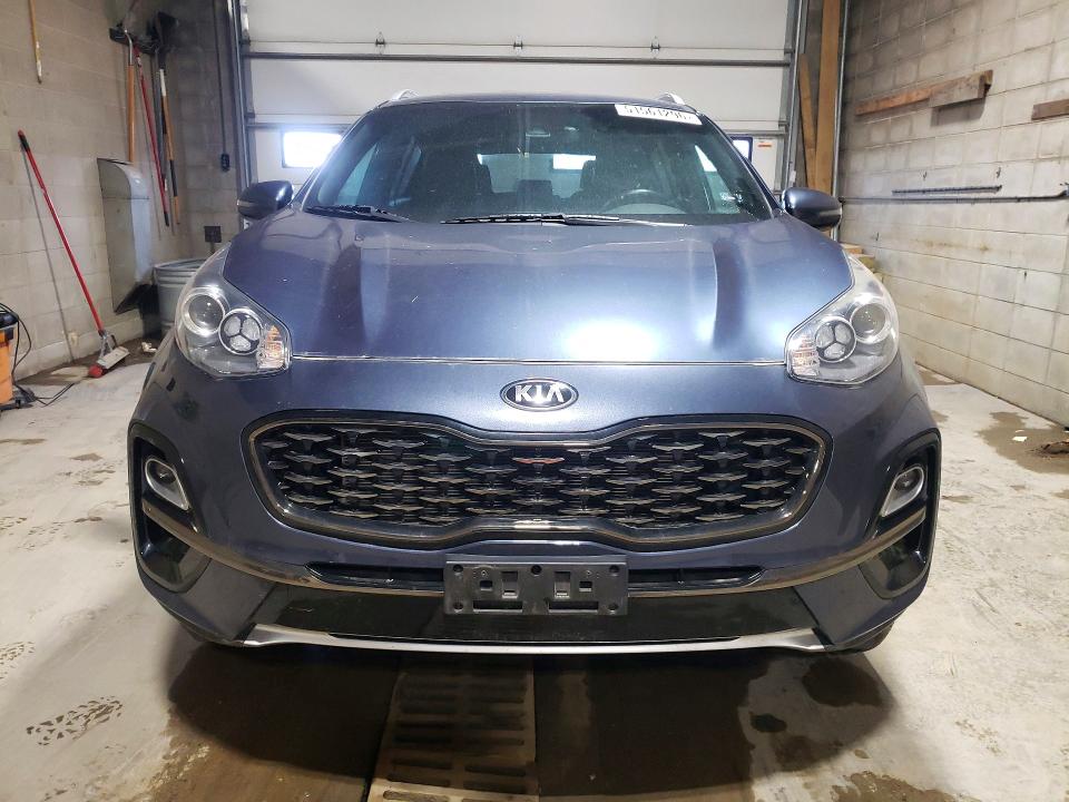 2021 Kia Sportage VIN KNDP6CAC3M7905983 COPART salvage auction — VANDALISM, Mn - Cert Of Title-Salvage, sold $300 on 2026-07-30 (photo 5)