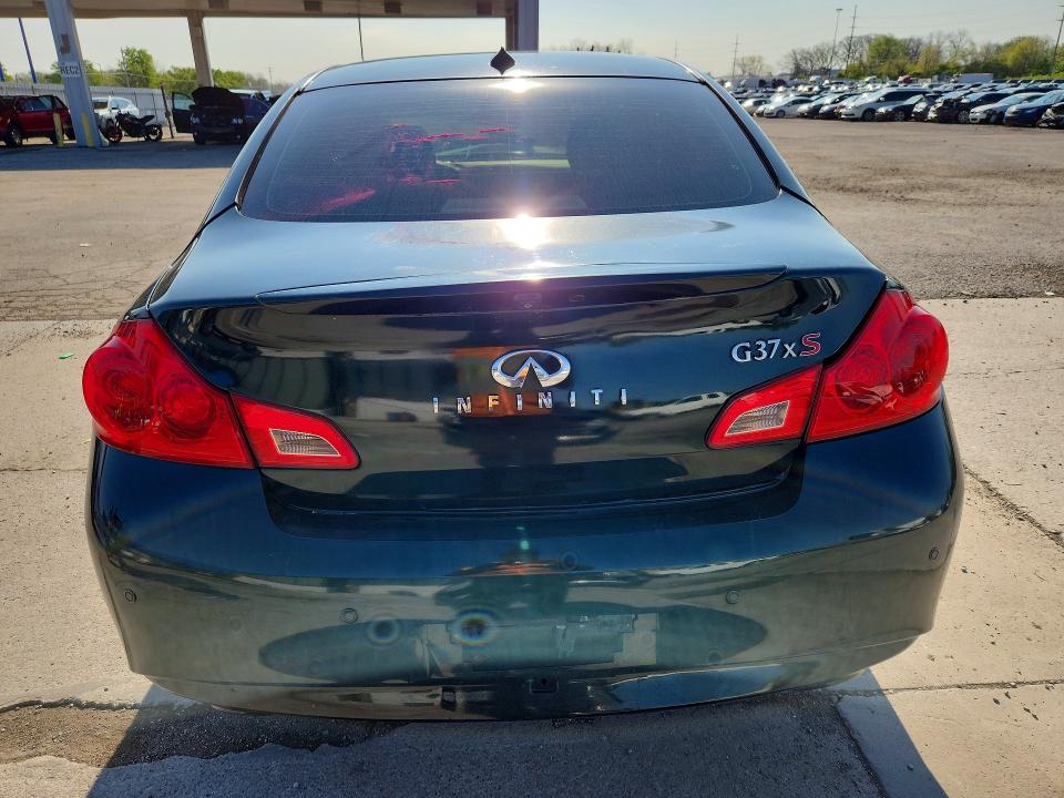 2013 Infiniti G37 VIN JN1CV6AR7DM353836 COPART salvage auction — FRONT END, In - Certificate Of Title, sold $525 on 2026-07-06 (photo 6)